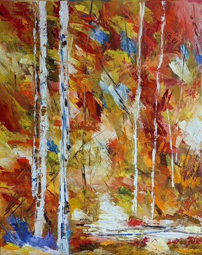 Octobre von Nicole Caron, Malerei kaufen auf Singulart