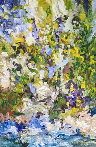 Floral acidulé IV von Nicole Caron, Malerei kaufen auf Singulart