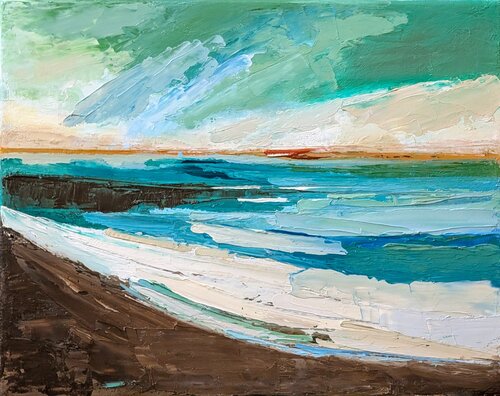 Sands of time von Nicole Caron, Malerei kaufen auf Singulart