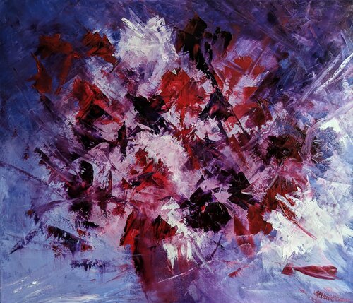 Ghost flowers van Nicole Caron, Schilderij te koop op Singulart