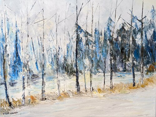 Bouleaux magiques Nicole Caron