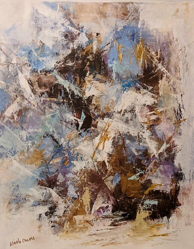 Les étoiles filantes di Nicole Caron, Pittura in vendita su Singulart
