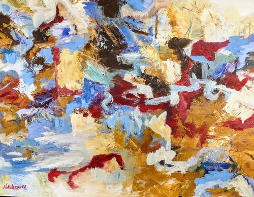 Creativity puzzle van Nicole Caron, Schilderij te koop op Singulart
