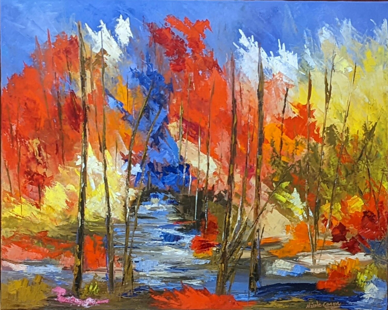 Bonheur forestier Nicole Caron