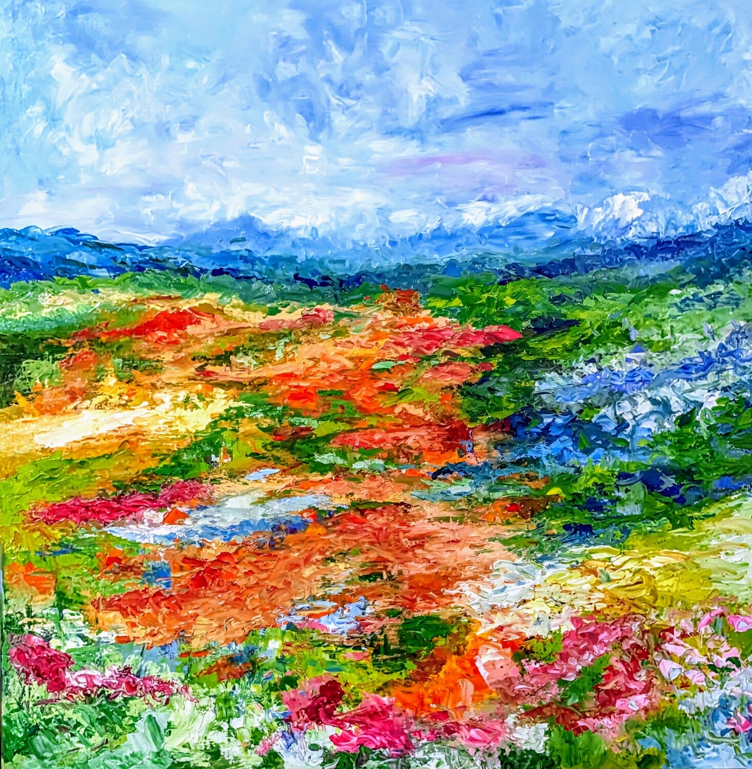 Les coquelicots II Nicole Caron