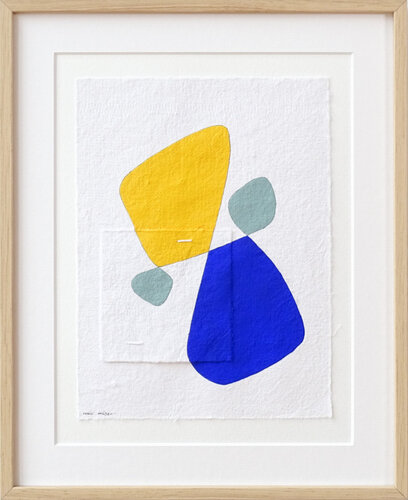 Formes connexes n°45 par Marie Amédro, Œuvre sur papier en vente sur Singulart