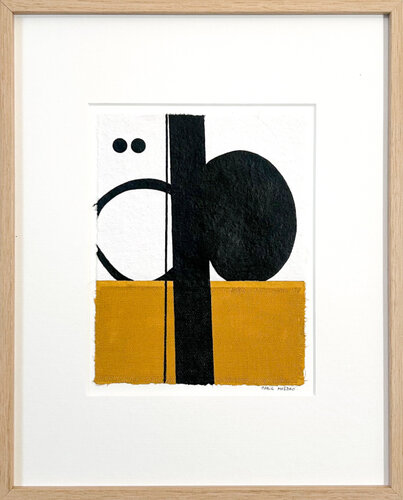 Mouvement noir sur papier n°1 by Marie Amédro, Work on Paper for Sale on Singulart