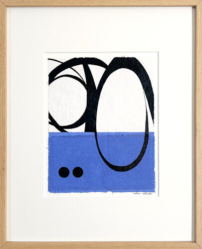 Mouvement noir sur papier n°3 by Marie Amédro, Work on Paper for Sale on Singulart