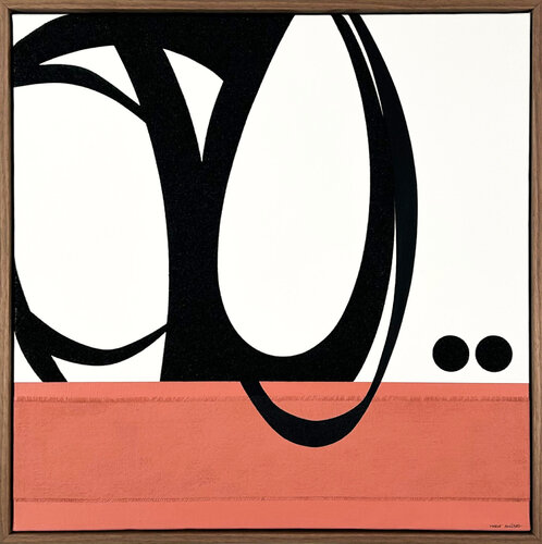 Mouvement noir n°7 by Marie Amédro, 회화 for Sale on Singulart