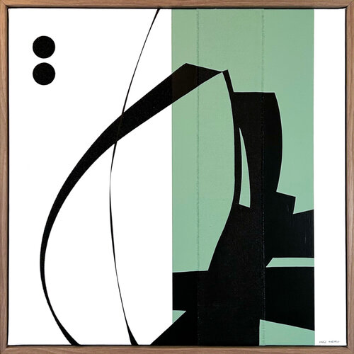 Mouvement noir n°7 by Marie Amédro, 회화 for Sale on Singulart