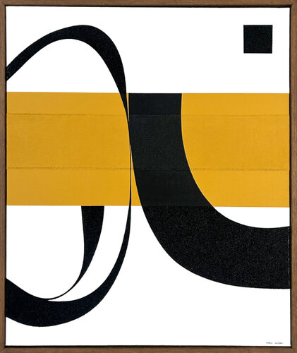 Mouvement noir n°4 by Marie Amédro, 회화 for Sale on Singulart