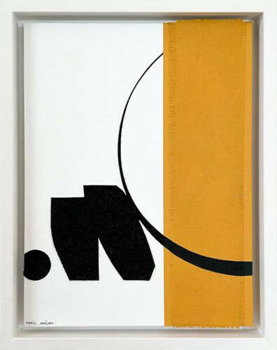 Mouvement noir n°9 by Marie Amédro, 회화 for Sale on Singulart