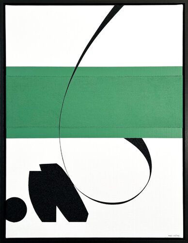 Mouvement noir n°12 van Marie Amédro, Schilderij te koop op Singulart