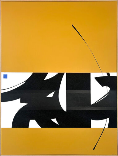 Mouvement noir n°13 by Marie Amédro, 회화 for Sale on Singulart