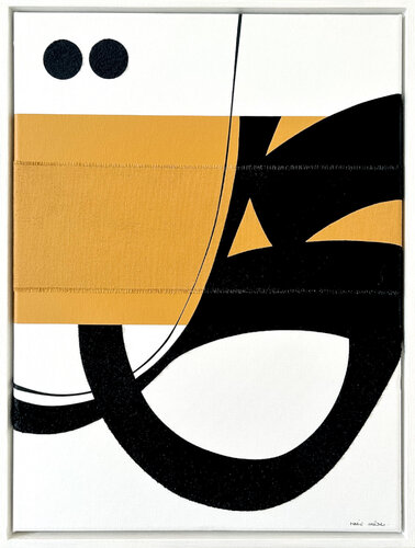 Mouvement noir n°18 by Marie Amédro, 회화 for Sale on Singulart