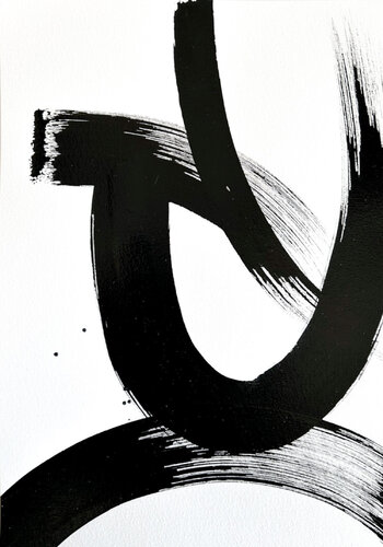 Étude du mouvement 3 di Marie Amédro, Opera su carta in vendita su Singulart