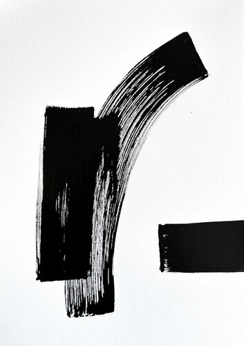 Étude du mouvement 5 par Marie Amédro, Œuvre sur papier en vente sur Singulart