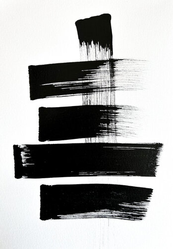 Étude du mouvement 7 par Marie Amédro, Œuvre sur papier en vente sur Singulart