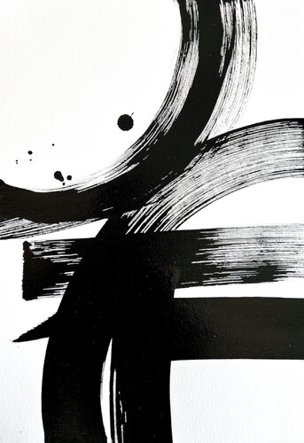 Étude du mouvement 8 by Marie Amédro, Work on Paper for Sale on Singulart