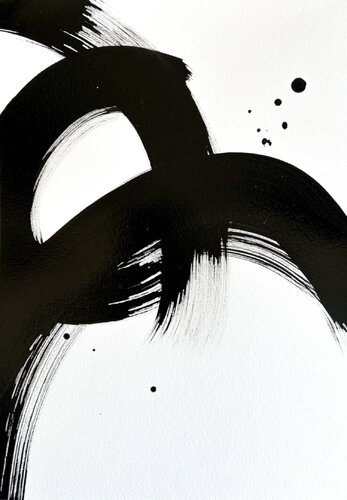 Étude du mouvement 10 par Marie Amédro, Œuvre sur papier en vente sur Singulart