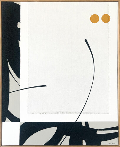 Mouvement noir n°25 van Marie Amédro, Schilderij te koop op Singulart