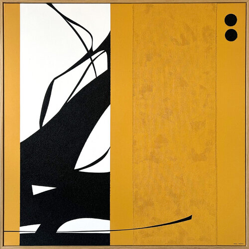 Mouvement noir n°26 van Marie Amédro, Schilderij te koop op Singulart