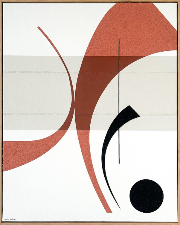 Mouvement rouge n°1 Marie Amédro