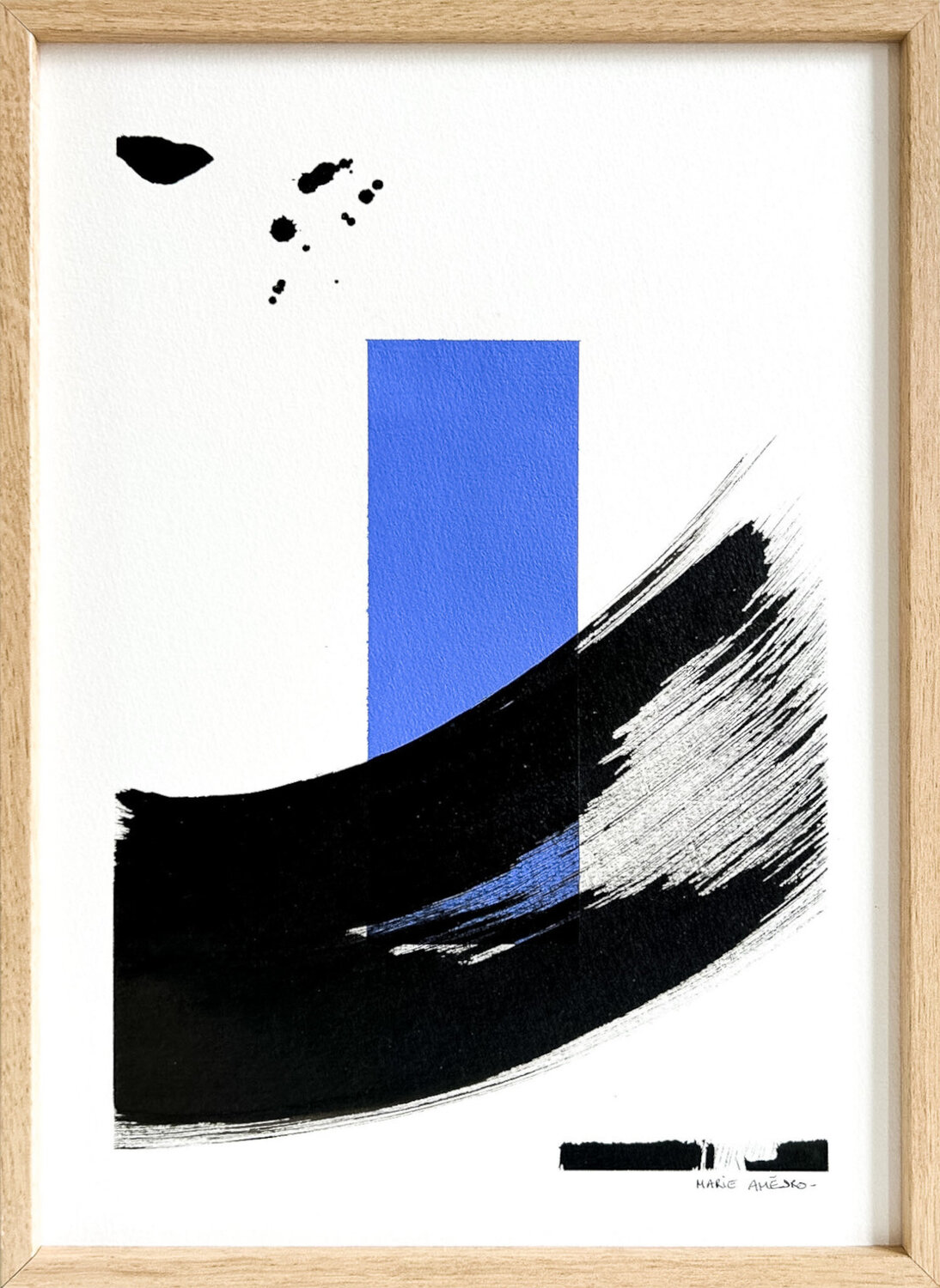 Petits mouvements sur papier n°14 Marie Amédro Werk op papier te koop