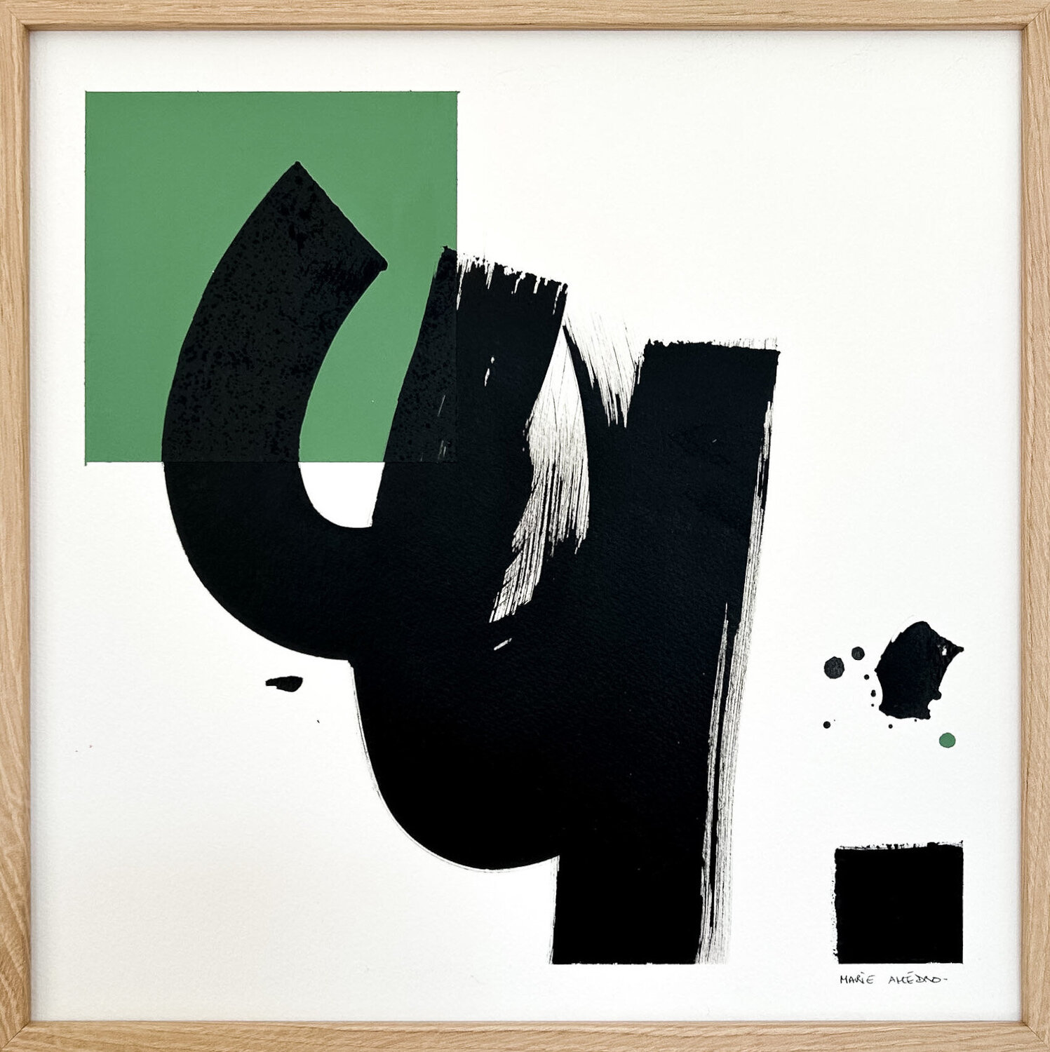 Petits mouvements sur papier n°16 Marie Amédro Werk auf Papier zu verkaufen