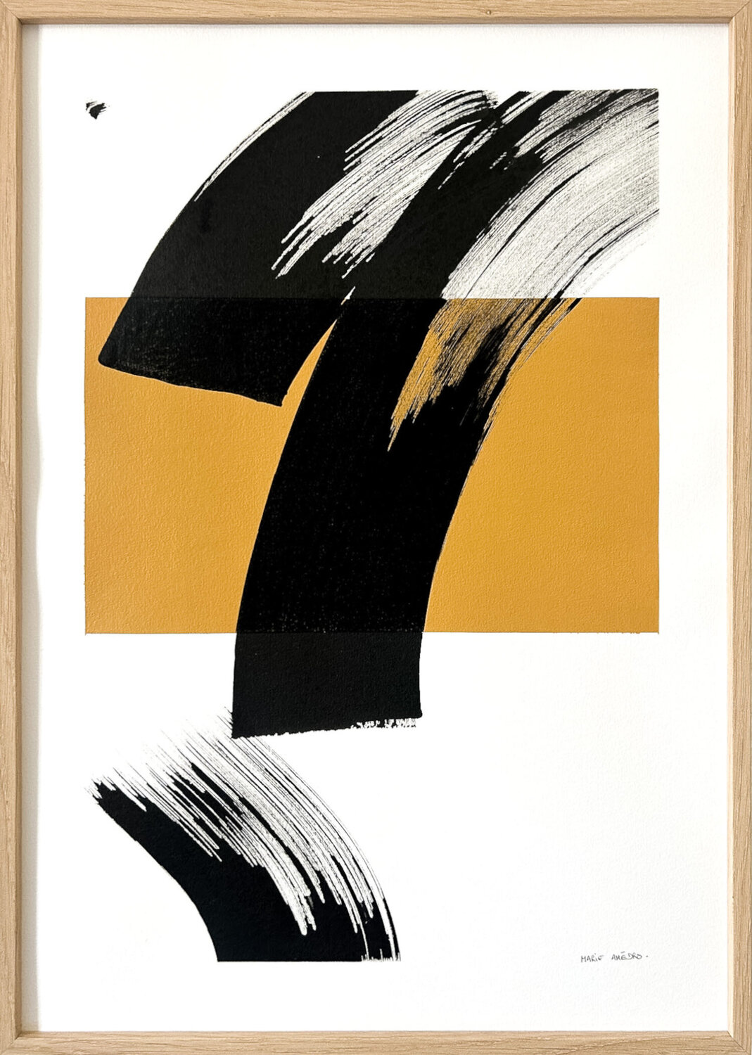Petits mouvements sur papier n°25 Marie Amédro Werk auf Papier zu verkaufen