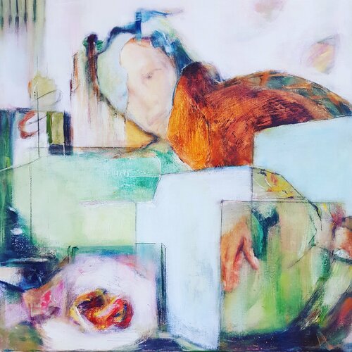 Hidden Faces par Bea Evers, Peinture en vente sur Singulart