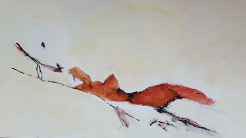 Femininity par Bea Evers, Œuvre sur papier en vente sur Singulart