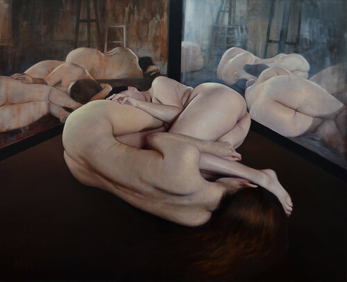 Gemelas by Andrés Alarcon, Painting for Sale on Singulart