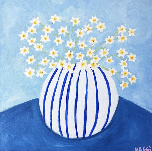 Jonquils Jonquils di Maggi McDonald, Pittura in vendita su Singulart