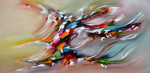 Symphony of colours de Gena, Pintura a la venta en Singulart