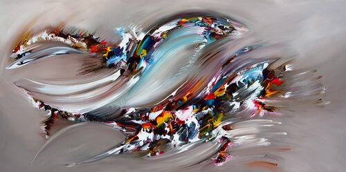 Flying birds von Gena, Malerei kaufen auf Singulart