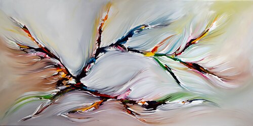 Colorful dance by Gena, Painting for Sale on Singulart