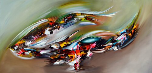 Road of life van Gena, Schilderij te koop op Singulart