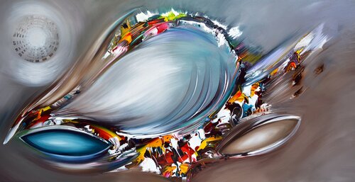 Creative world di Gena, Pittura in vendita su Singulart
