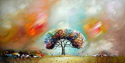 Happiness van Gena, Schilderij te koop op Singulart