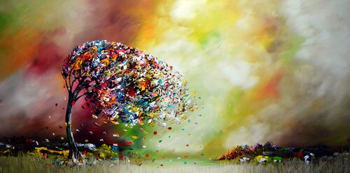 Dream World van Gena, Schilderij te koop op Singulart
