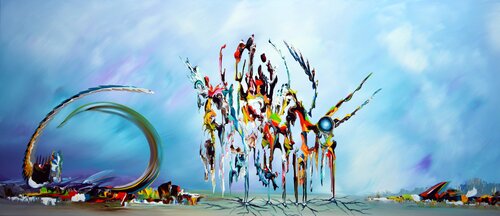 Waterfalls di Gena, Pittura in vendita su Singulart