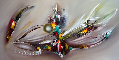 Racing World di Gena, Pittura in vendita su Singulart