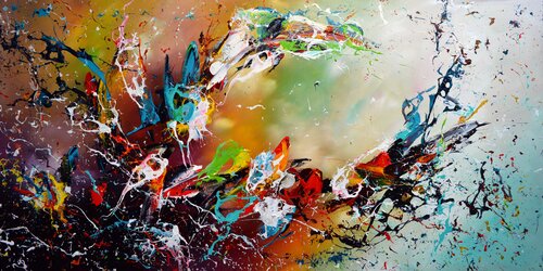 Divine Colours van Gena, Schilderij te koop op Singulart