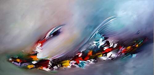 Colourful future von Gena, Malerei kaufen auf Singulart