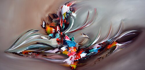 Future movement di Gena, Pittura in vendita su Singulart