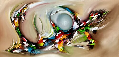 Separated views by Gena, Painting for Sale on Singulart