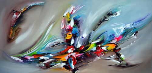 Vibrant Future by Gena, Painting for Sale on Singulart
