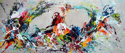 Mixed thoughts van Gena, Schilderij te koop op Singulart