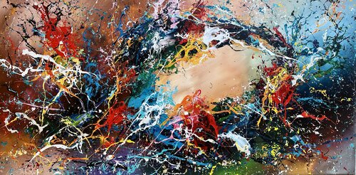 Galaxy van Gena, Schilderij te koop op Singulart